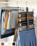 MORALVE Skirt Hangers Space Saving by MORALVE