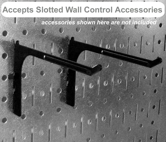Wall Control 30WRK400GVR 4-Feet Metal Pegboard Standard Tool Storage Kit - Image 3