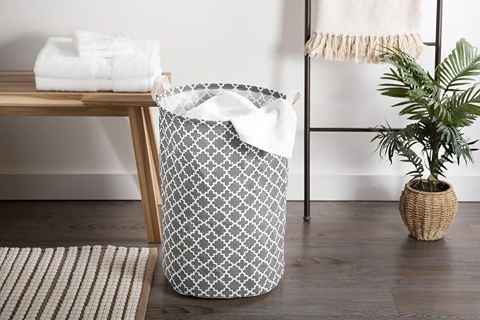 DII Laundy Collection, PE Coated Collapsible Bin, Laundry Hamper - Image 6