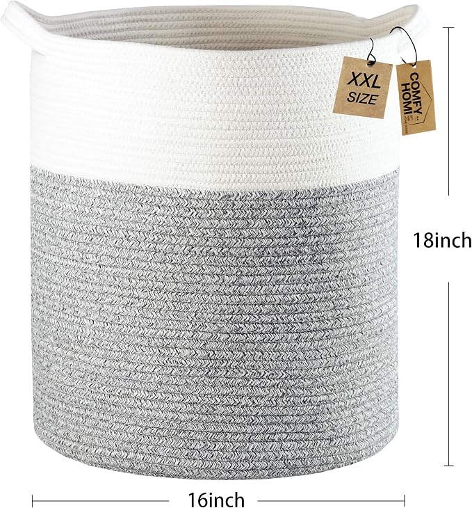COMFY-HOMI XXL Large Laundry Basket - Image 3