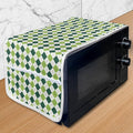 Ambesonne Geometric Microwave Oven Cover, Classical Diamond Line Pattern by Ambesonne