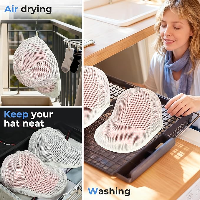 Hat Washer Cage for Baseball Caps, Hat Cleaner for Washing Machine & Dishwasher - Image 5
