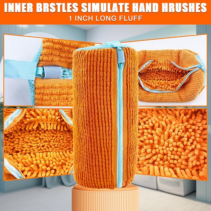 Shoe Washing Machine Bag, 2 Pack – Reusable, Fits All Shoe Types, 360° Deep - Image 4