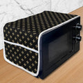 Ambesonne Fleur De Lis Microwave Oven Cover, Old Fashioned Baroque Background by Ambesonne