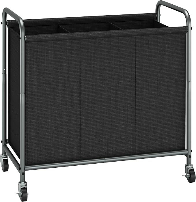 STORAGE MANIAC Rolling Laundry Hamper, 165L Laundry Basket by STORAGEMANIAC