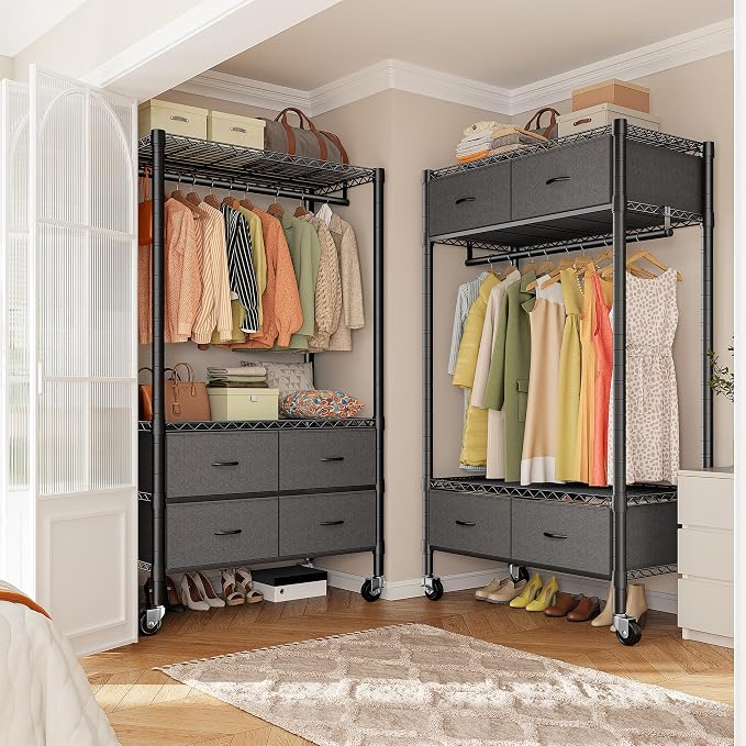 Raybee Clothes Rack Heavy Duty Clothing Rack - Image 3