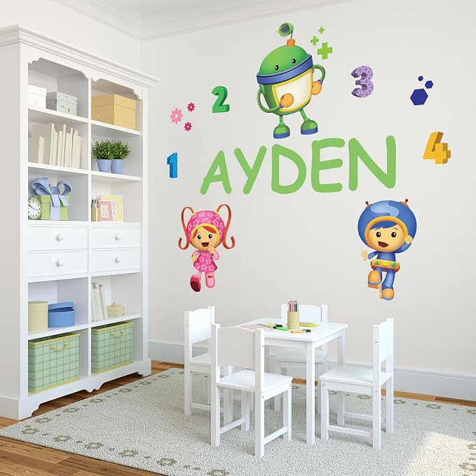Oliver's Labels Premium Personalized Life Sized Wall Decal by Oliver%27s+Labels
