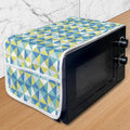 Ambesonne Geometric Microwave Oven Cover, Abstract Interpretation of Square by Ambesonne