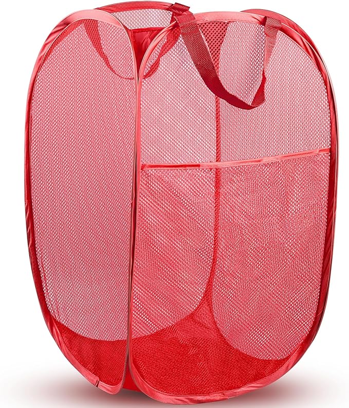 DUCOO Pop Up Hamper, Foldable Mesh Laundry Basket by Unknown