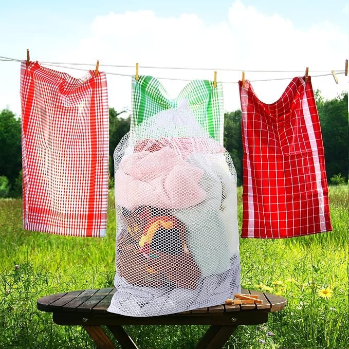 TecUnite 10 Pcs Mesh Laundry Bags - Image 2