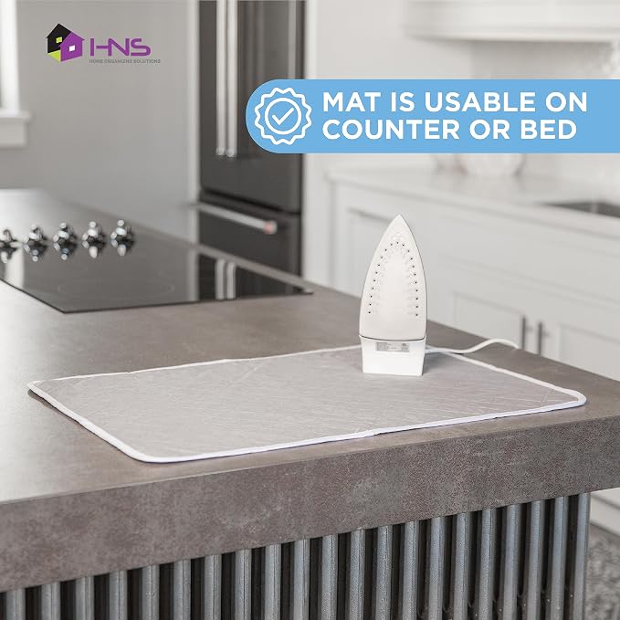 HOLDN’ STORAGE Ironing mat, Magnetic Laundry mat, 28.25” x 19”, Washer and - Image 5