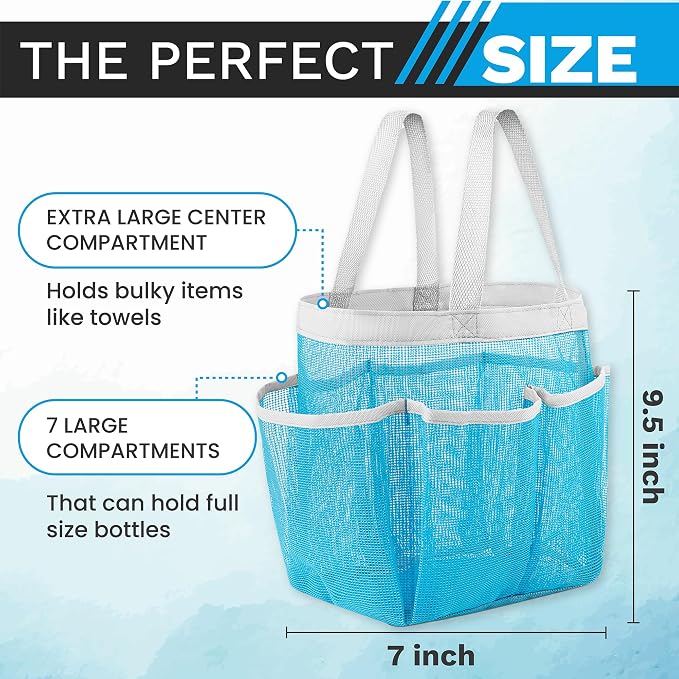 Handy Laundry Mesh Shower Caddy - Image 3
