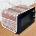 Ambesonne Vintage Microwave Oven Cover, Water Resistant Organizer by Ambesonne