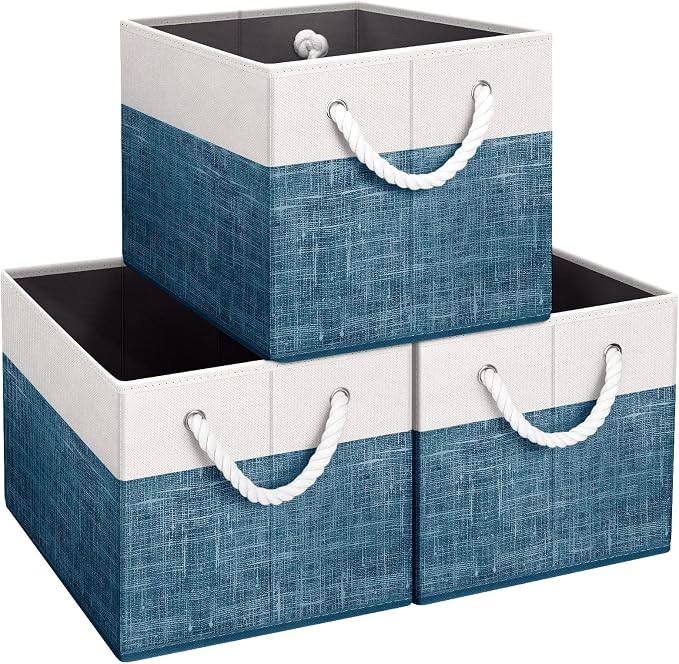 Fab totes Storage Bins, Foldable Storage Baskets by Fabtotes