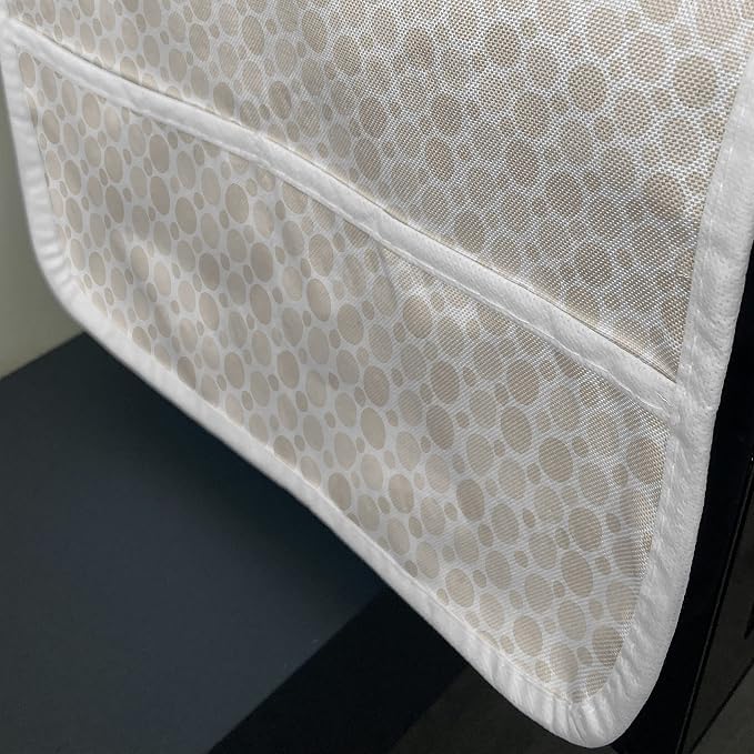 Ambesonne Abstract Microwave Oven Cover, Repeating Circles or Round Blots in - Image 3
