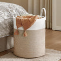SONGMICS Laundry Hamper, Cotton Rope Laundry Basket by SONGMICSbySONGMICSHOME