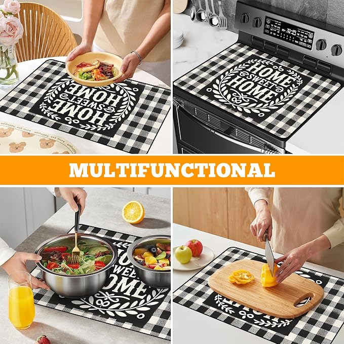 Multi-Design Stove Top Cover for Glass/Electric Stoves - Image 7