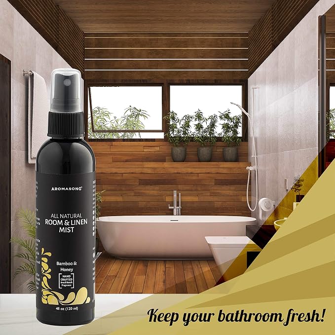 All-Natural Bamboo & Honey Room and Linen Spray, - Image 4
