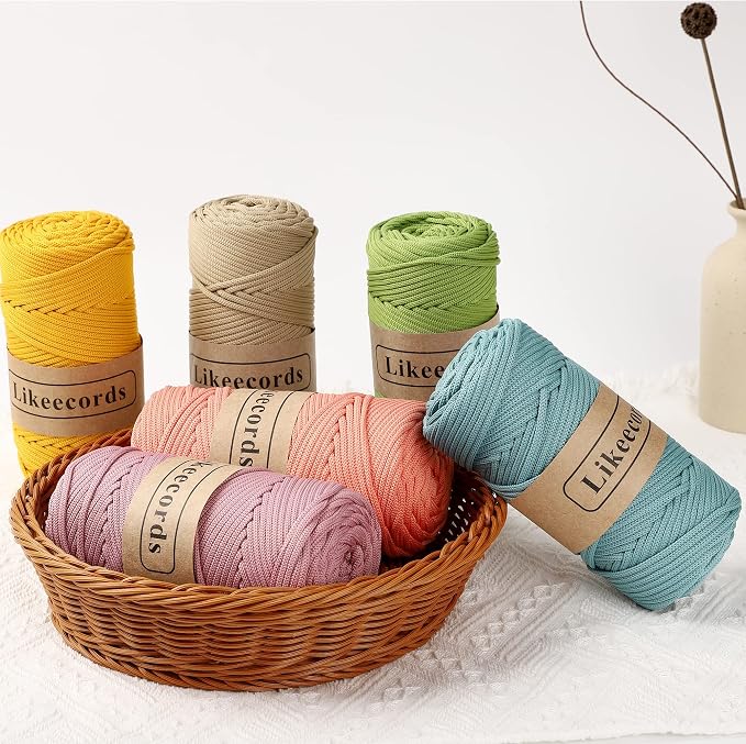 4mm Polyester Braided Macrame Cord Rope 140Yards /426Feet Macrame Supplies - Image 6