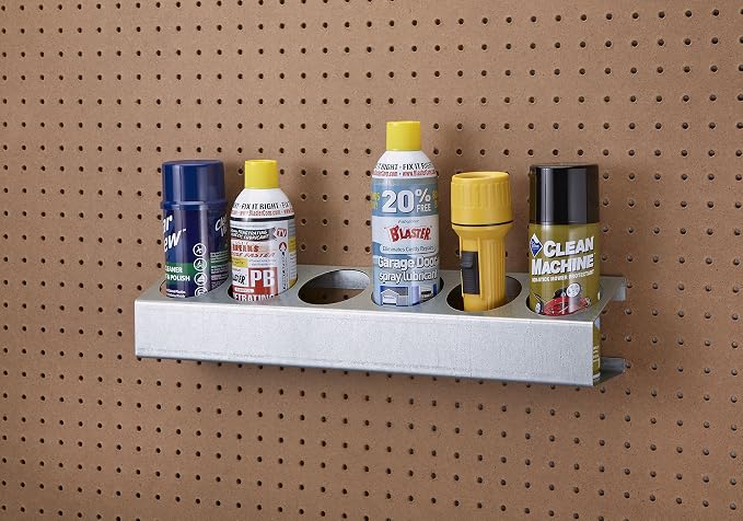 Sporty's Space Saving Aerosol Spray Paint Can Storage System Rack Shelf by Sportys