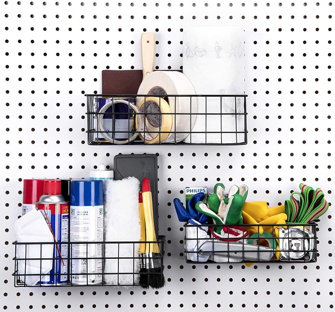 RightArrange Pegboard Baskets, Accessories, Garage Storage - Image 2