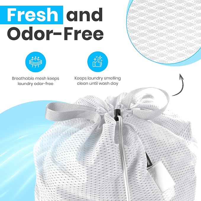 Large Mesh Laundry Bags - Image 5