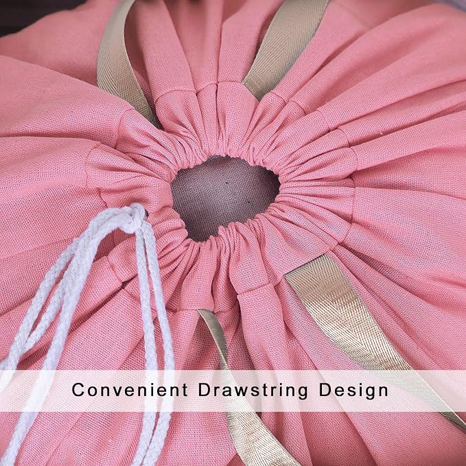 Heavy Duty Laundry Bag with Drawstring and Handle, Extra Large Travel Dirty - Image 4