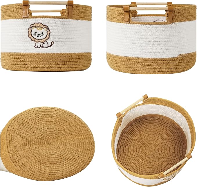 Toy Storage Bin Box for Kids Stuffed Animal Storage Basket for Blanket Baskets - Image 8