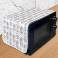 Ambesonne Cartoon Microwave Oven Cover, Pattern of Strollers by Ambesonne