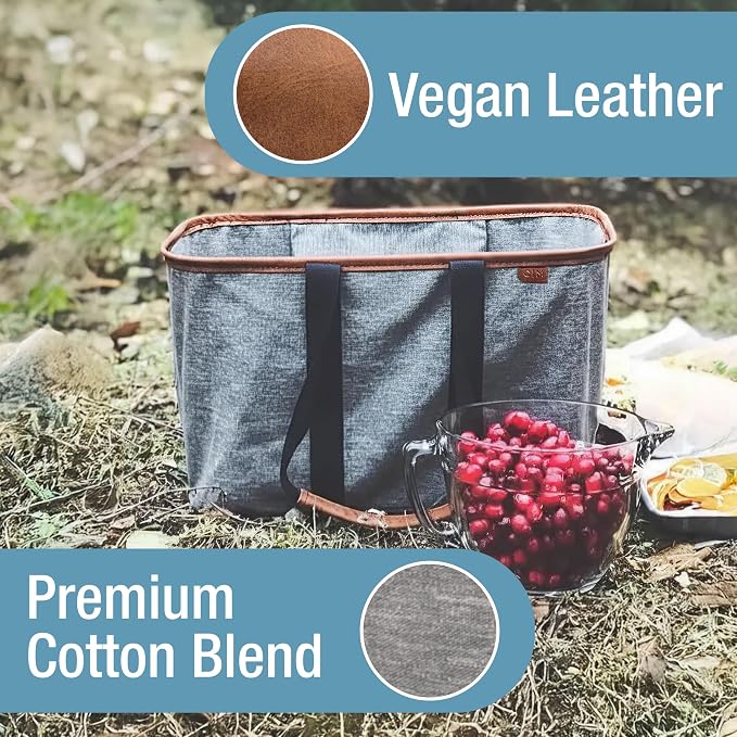 CleverMade Collapsible LUXE Tote - Image 4