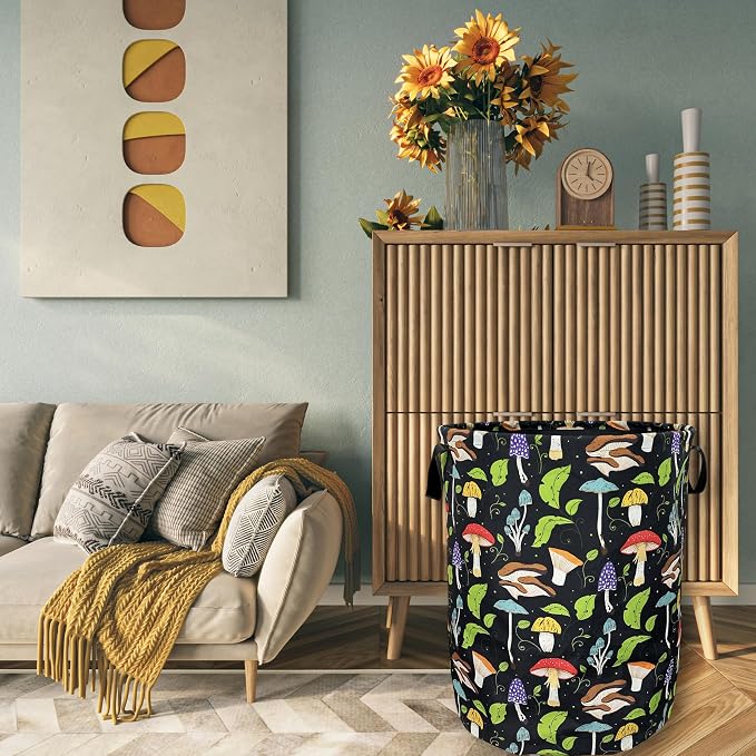 Mushroom Laundry Basket Foldable - Image 4