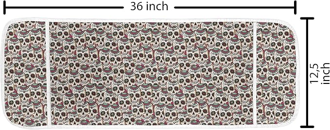 Ambesonne Paris Microwave Oven Cover, Pattern - Image 2