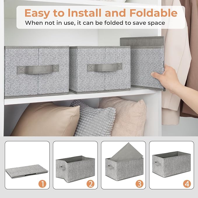 GRANNY SAYS Small Closet Storage Bins - Image 5