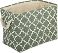 DII Polyester Container with Handles, Lattice Storage Bin by DII