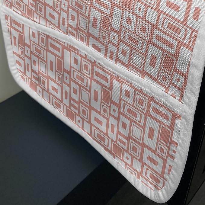Ambesonne Geometric Microwave Oven Cover, Geometrical Pattern - Image 3