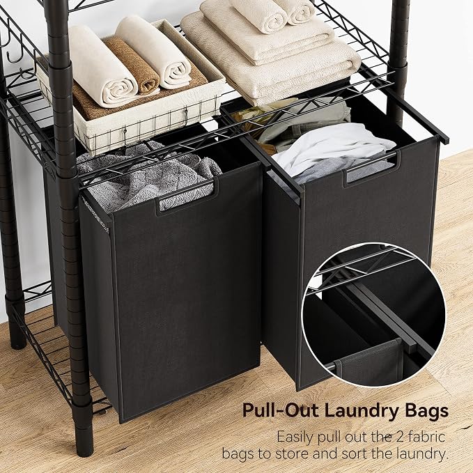 GAOMON Laundry Hamper, Laundry Sorter - Image 5