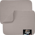 GORILLA GRIP Ultra Water Absorbent Microfiber Dish Drying Mat 2 Pack, Quick Dry by GorillaGrip