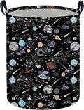 Moon and Stars Laundry hamper Baby Laundry Hamper Collapsible Canvas Waterproof by Sanjiaofen