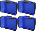 4pcs Travel Packing Organizer Cubes Set by OKUMEYR