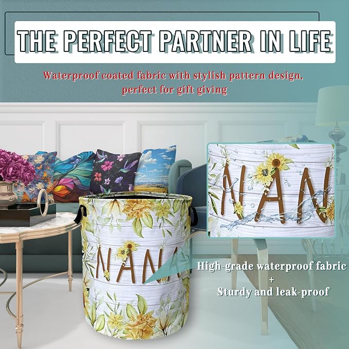 Nana Laundry Basket Foldable - Image 5