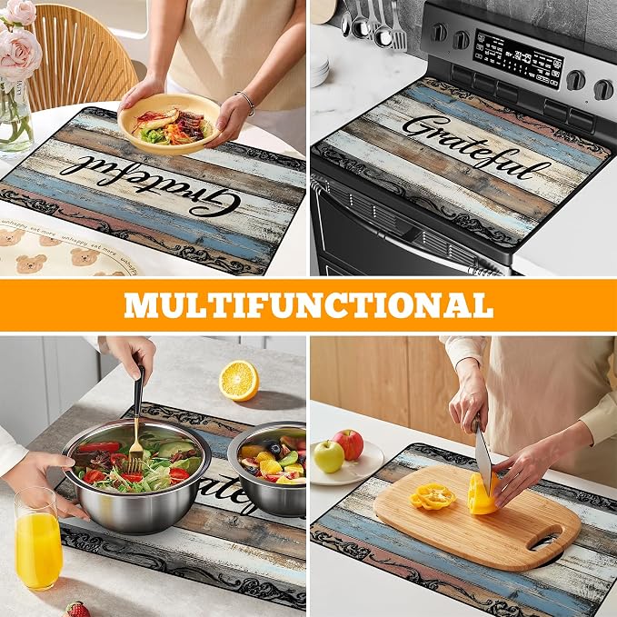 Multi-Design Stove Top Cover for Glass/Electric Stoves - Image 7