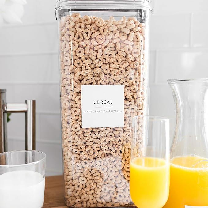 SAVVY & SORTED Minimalist Pantry Labels, 180 Waterproof Vinyl Stickers - Image 2