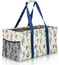 Extra Large Utility Tote Bag, Oversized Collapsible Reusable Wire Frame by Lucazzi