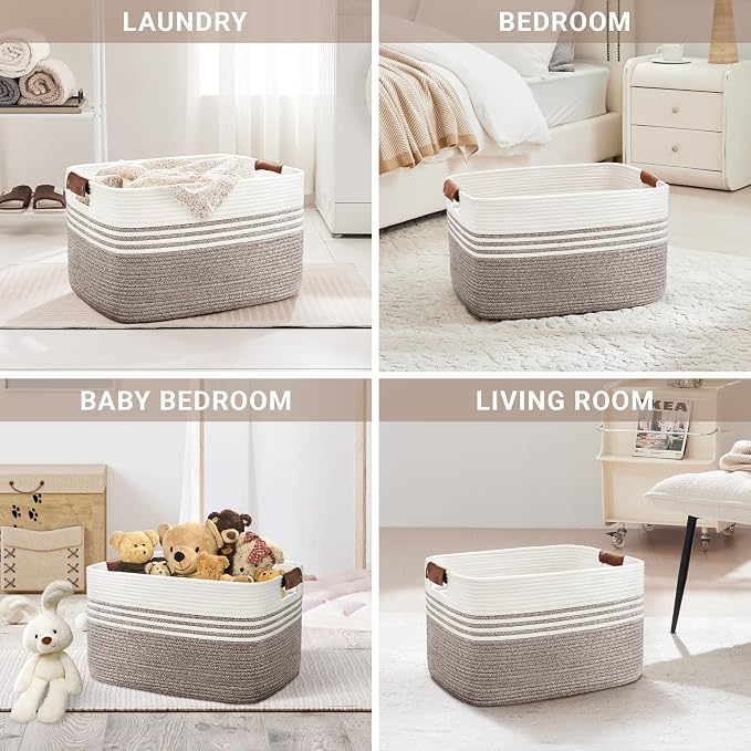 100L Extra Large Laundry Basket - Image 4