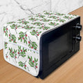 Lunarable Cranberry Microwave Oven Cover, Graphical Interpretation of by Lunarable