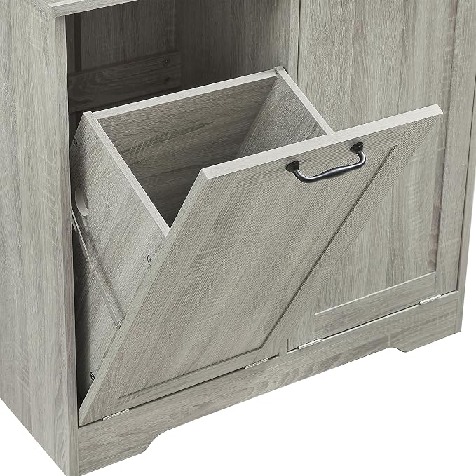 68" Tall Bathroom Storage Cabinet - Image 9