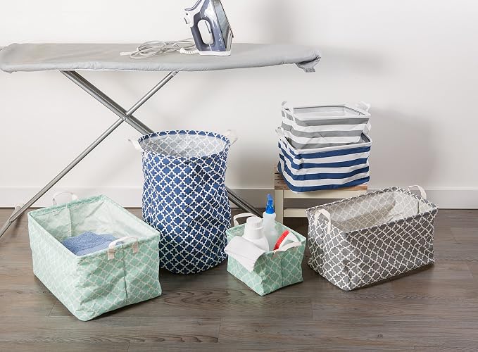DII Laundy Collection, PE Coated Collapsible Bin, Laundry Hamper - Image 7