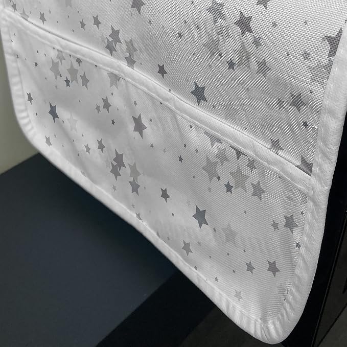 Ambesonne Muted Colors Microwave Oven Cover, Ornaments Night Sky Elements - Image 3
