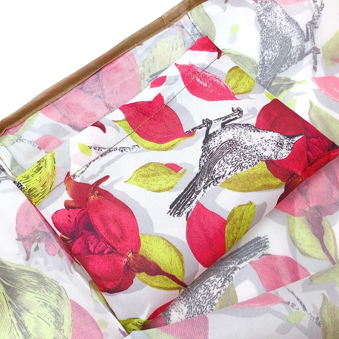 allydrew Large Foldable Tote Nylon Reusable Grocery Bag - Image 4