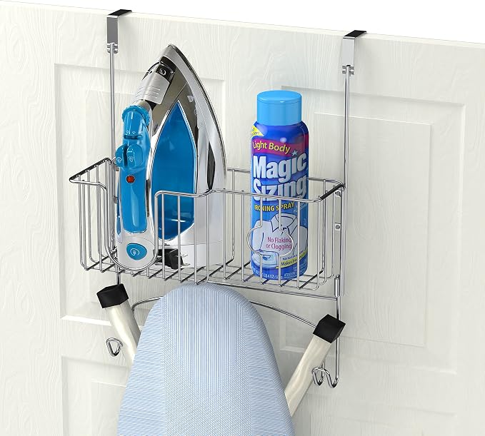 Simple Houseware Over-The-Door/Wall-Mount Ironing Board Holder by SimpleHouseware